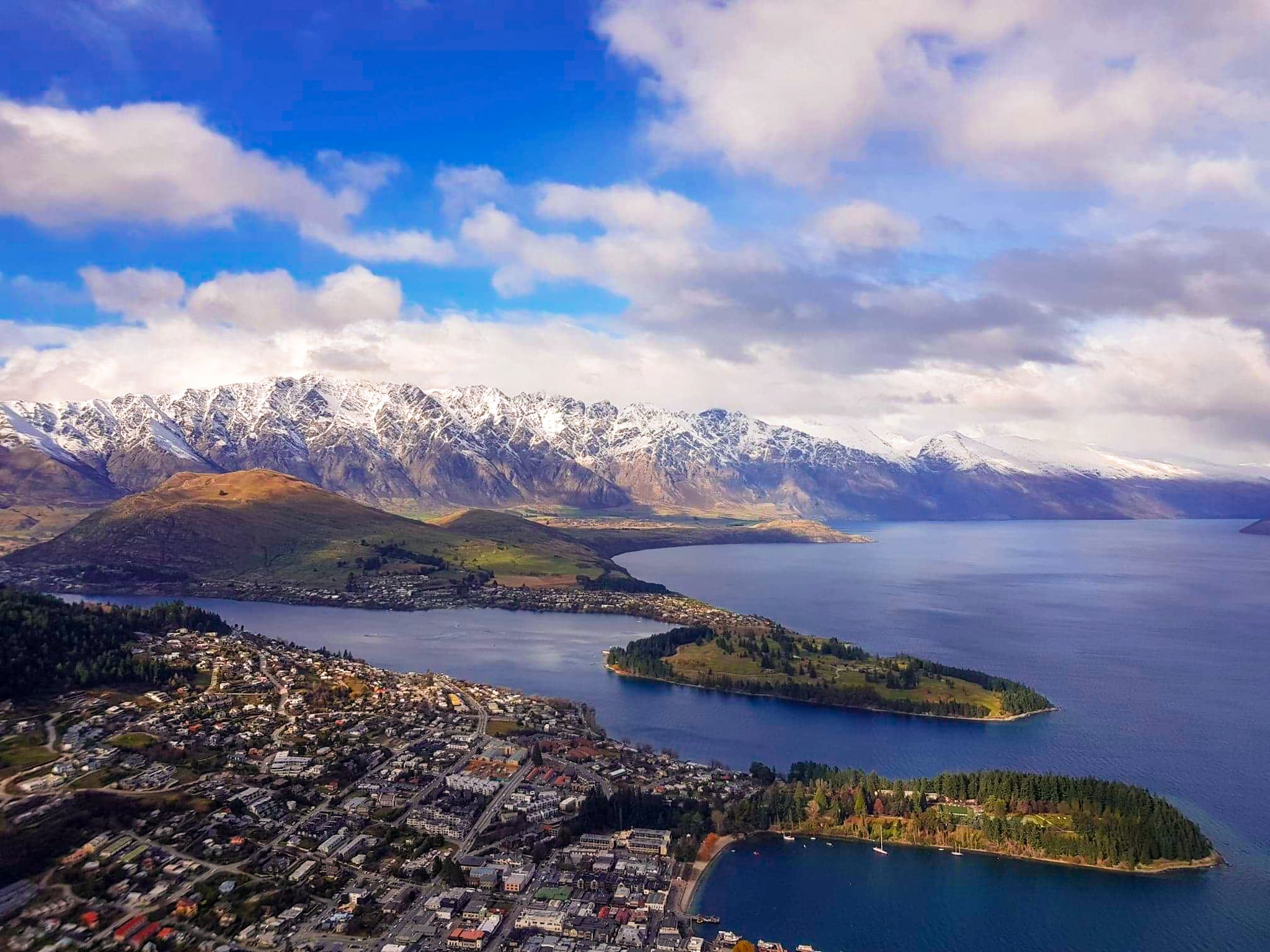 all the things to do in queenstown from above