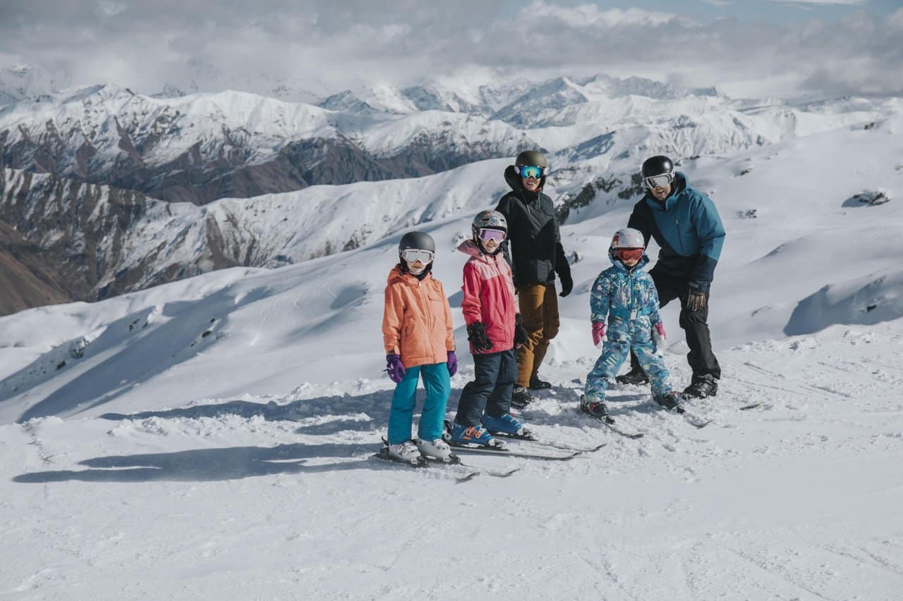 Skiing with kids at Cardrona – best family ski resort in NZ